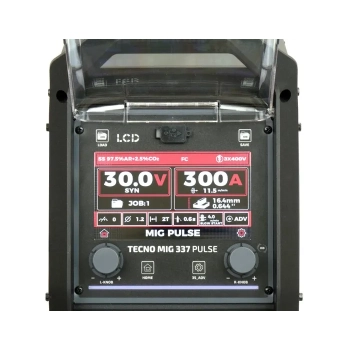 IDEAL TECNO MIG 337P PULSE LCD Black Series 4x4